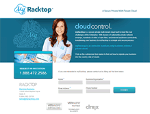 Tablet Screenshot of myracktop.com